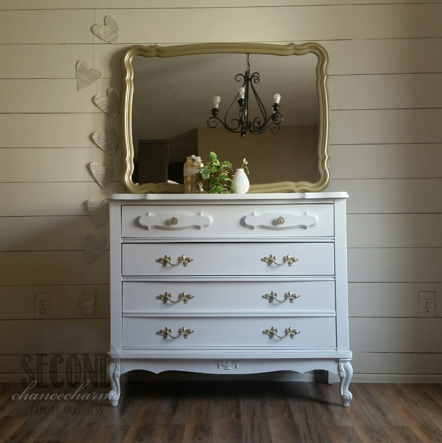 French Provincial Dresser And Mirror Second Chance Charms